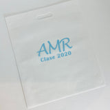 Reusable Die Cut Handle bags (Custom Printed)
