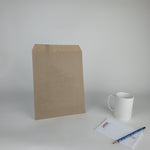 Kraft Paper Flat Merchandise Bags (Plain)