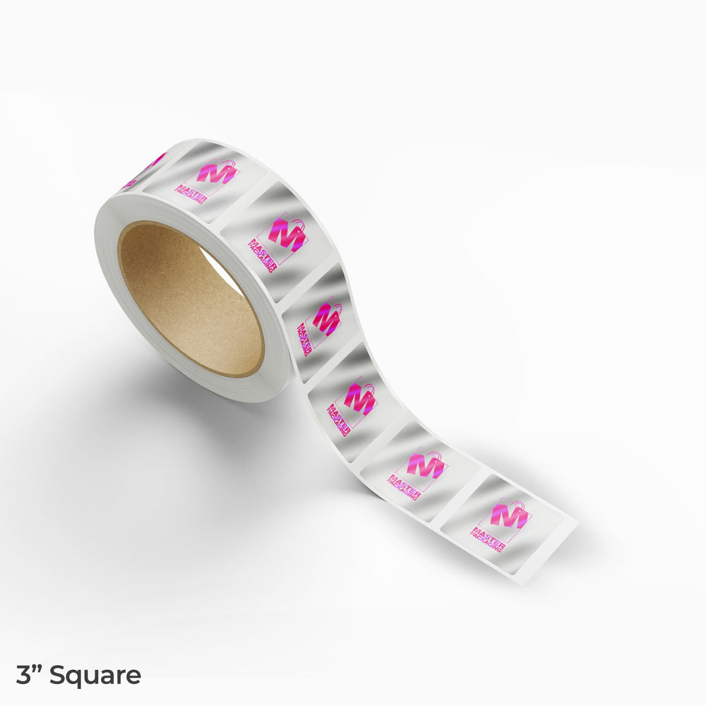 Hot Stamping Metallic Foil Stickers – Master Packaging