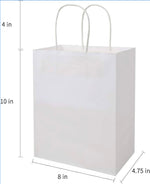 White Paper Shopping Bags (Plain)