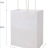White Paper Shopping Bags (Plain)