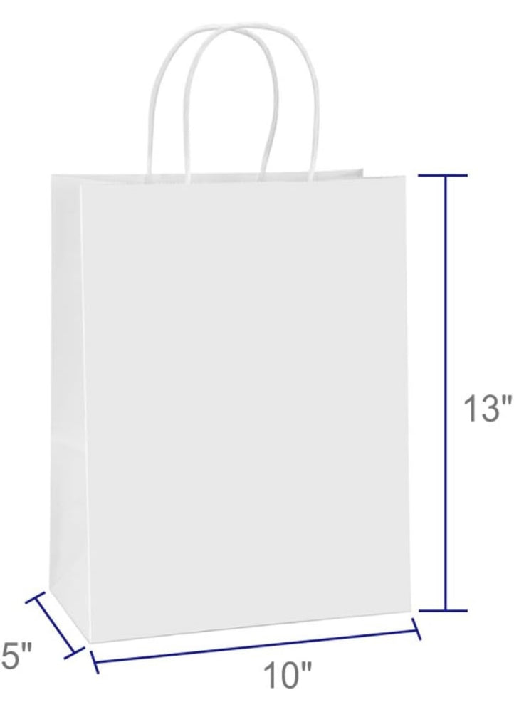 White Paper Shopping Bags (Plain)