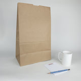 Kraft Paper Grocery Bag (Plain)