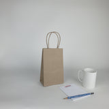 Kraft Paper Shopping Bags (Plain)