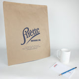 Kraft Paper Flat Merchandise Bags (Custom Printed)