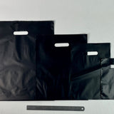 Black Plastic Bags (Plain)
