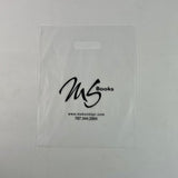 Frosted Plastic Bags (Custom Printed)