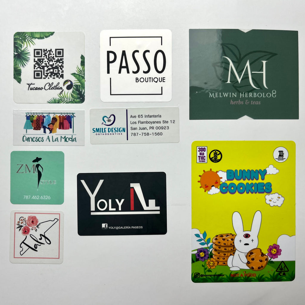 Full Color Printed Stickers – Master Packaging