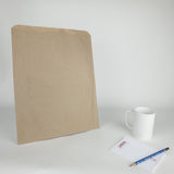 Kraft Paper Flat Merchandise Bags (Plain)